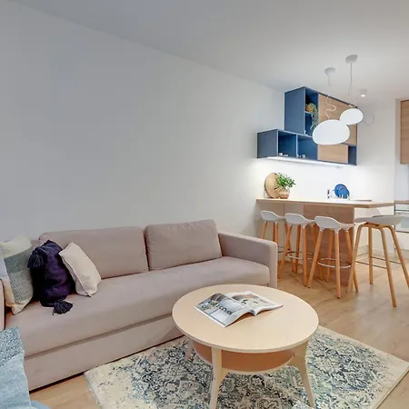 Waterlane Island - Riverview Pool, Spa, Gym & Parking By Downtown Apartments Gdaňsk Pokoj fotografie