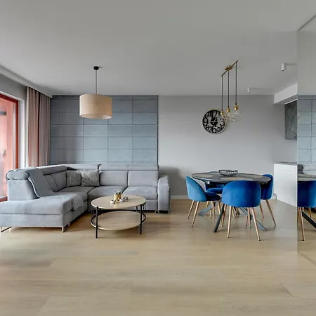 Waterlane Island - Riverview Pool, Spa, Gym & Parking By Downtown Apartments Gdaňsk Exteriér fotografie