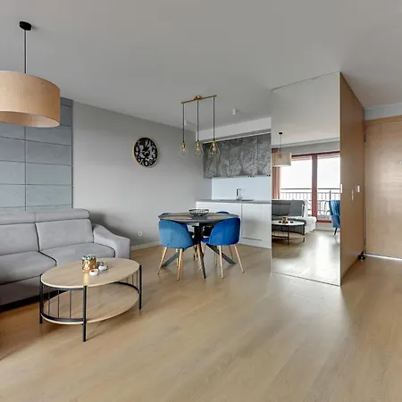 Waterlane Island - Riverview Pool, Spa, Gym & Parking By Downtown Apartments Gdaňsk Pokoj fotografie