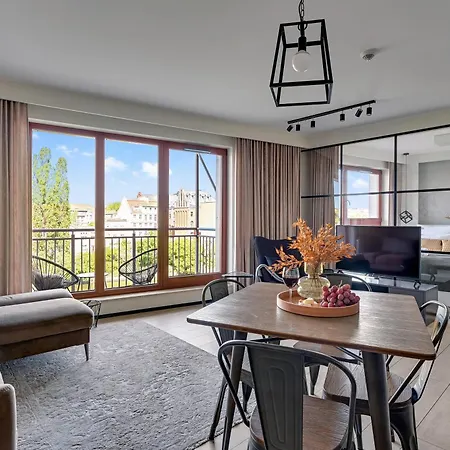 Waterlane Island - Riverview Pool, Spa, Gym & Parking By Downtown Apartments Danzig Exterior foto
