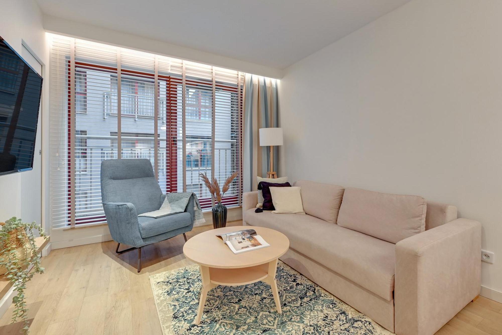 Waterlane Island - Riverview Pool, Spa, Gym & Parking By Downtown Apartmán Gdaňsk