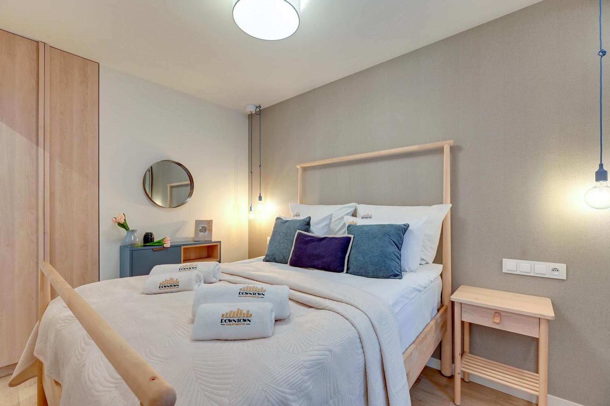 Waterlane Island - Riverview Pool, Spa, Gym & Parking By Downtown Apartmán *