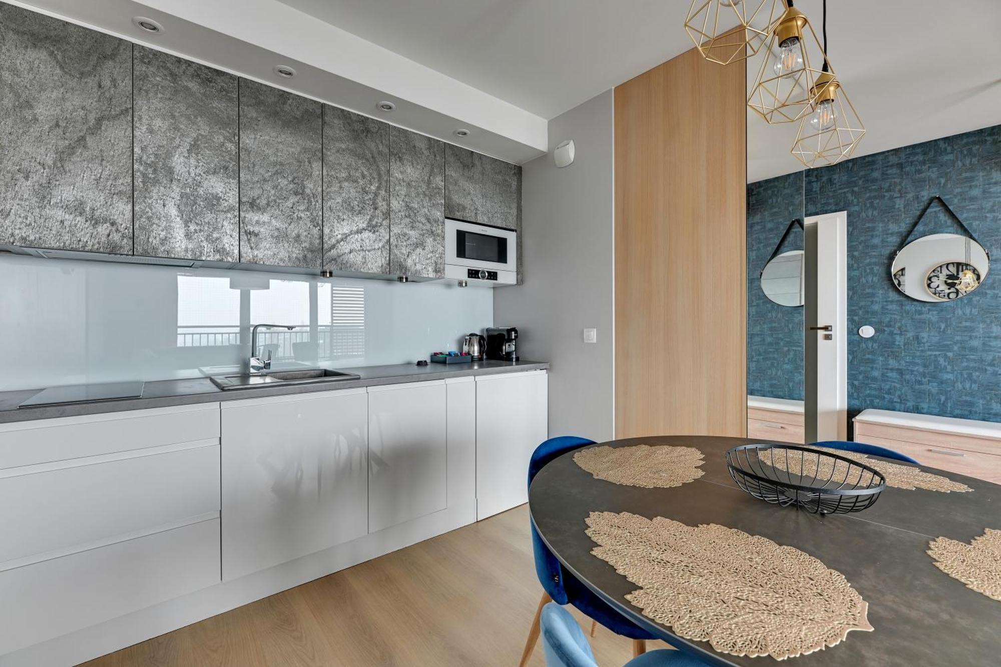 Apartmán Waterlane Island - Riverview Pool, Spa, Gym & Parking By Downtown Gdaňsk