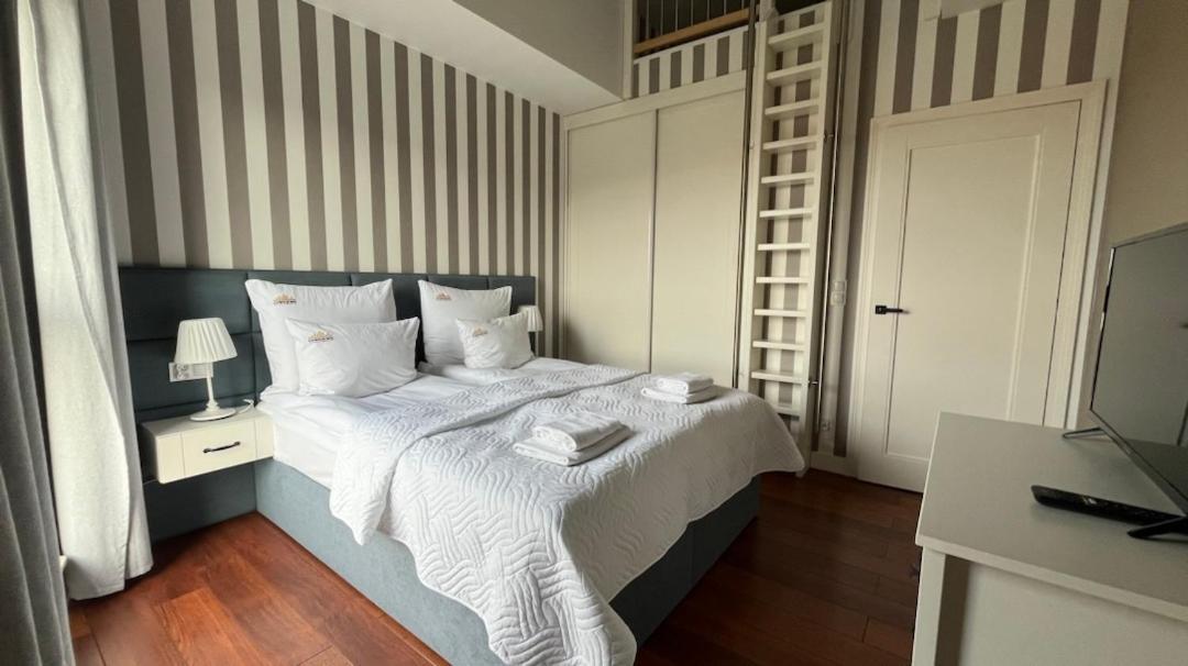 Waterlane Island - Riverview Pool, Spa, Gym & Parking By Downtown Apartmán Gdaňsk