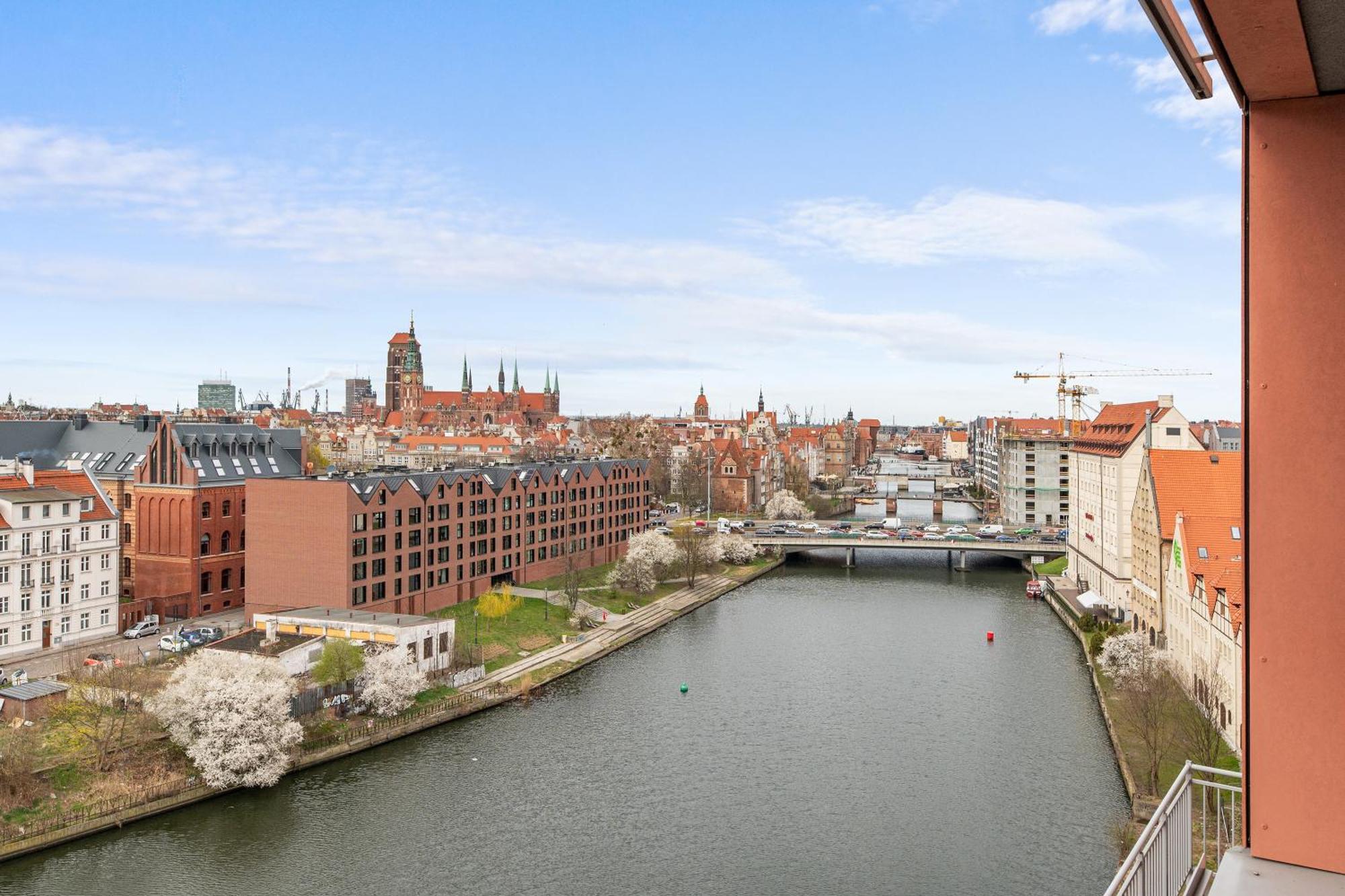Waterlane Island - Riverview Pool, Spa, Gym & Parking By Downtown * Gdansk