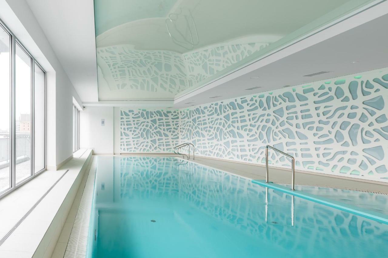 Waterlane Island - Riverview Pool, Spa, Gym & Parking By Downtown * Gdansk